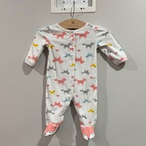 ✨5/$10✨ Carter’s Fleece Foxes Sleeper